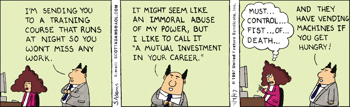 Dilbert Cartoon